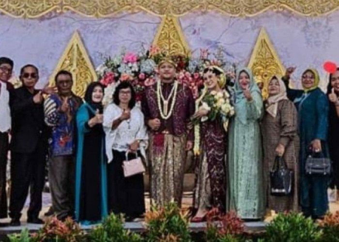Polrestabes Semarang Ucapkan Selamat pada Pernikahan Briptu Guntur Samudara dan Diyah Ayu Kuniawati