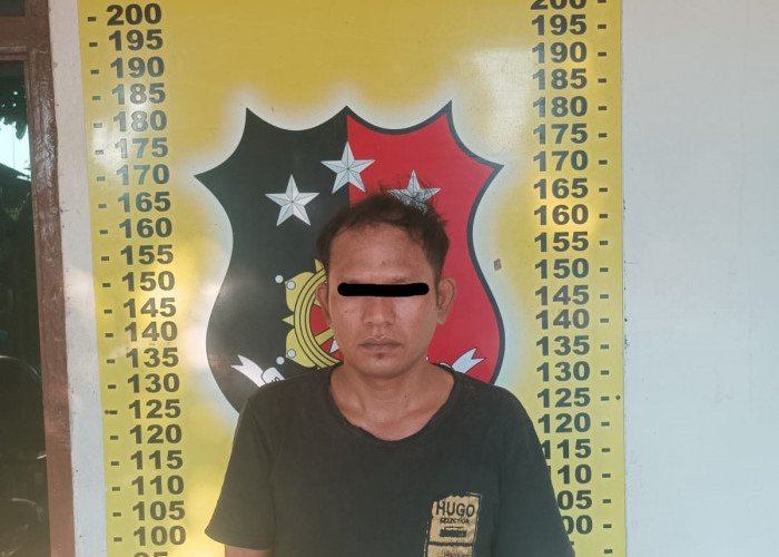 Polsek Perdagangan Lakukan Penggerebekan Praktik Perjudian Angka Tebakan Berhasil Amankan Seorang Tersangka