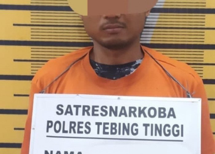 Sat Narkoba Polres Tebing Tinggi Tangkap Seorang Pria Bawa Sabu
