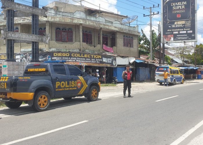 Patroli Presisi Sat Samapta Polres Simalungun Jaga Keamanan di Area Rawan