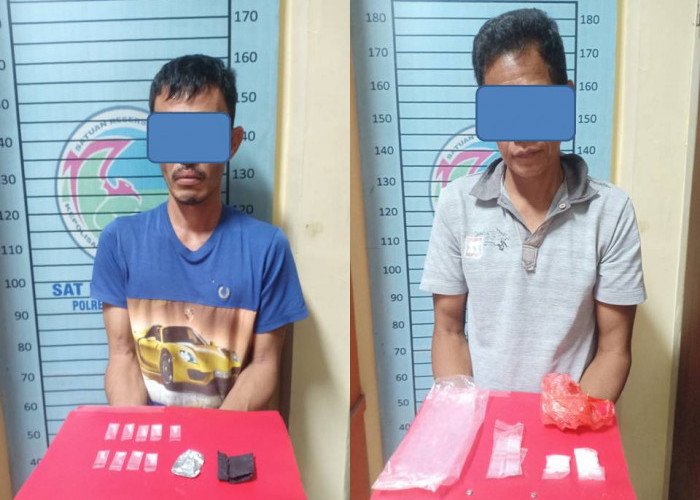 Opsnal Satresnarkoba Berhasil Menggagalkan Transaksi Narkotika dan Amankan 2 TSK Bandar Sabu