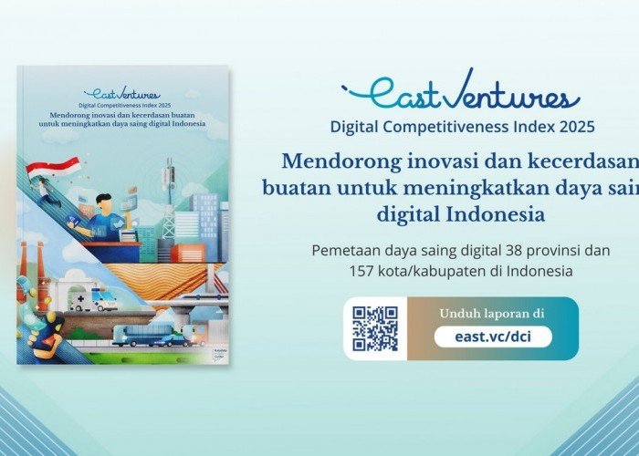 East Ventures merilis Digital Competitiveness Index 2025, menyoroti peningkatan daya saing digital Indonesia
