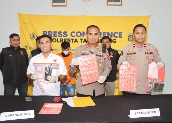 Sasar Konsumen di Bawah Umur, Pengedar Hexymer dan Tramadol Dibekuk Polsek Mauk