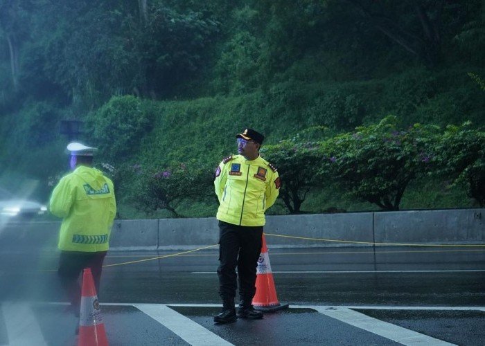  Cegah Kemacetan, Polres Purwakarta Lakukan Pemantauan Arus Balik Libur Lebaran