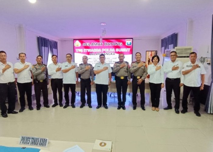 Tim Itwasda Polda Sumut Kunjungi Polrestabes Medan