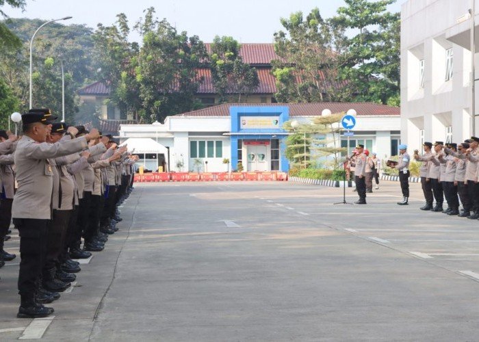 Wakapolresta Tangerang Pimpin Apel Pagi, Tekankan Kedisiplinan dalam Pelayanan Publik