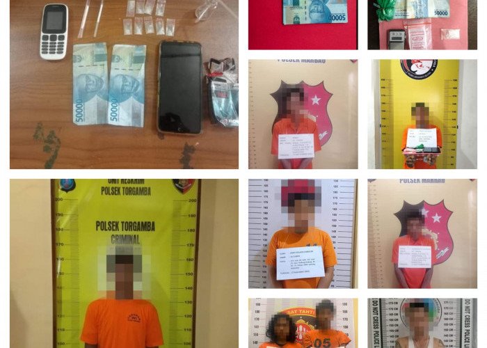 Polda Sumut Kembali Tangkap 75 Pelaku Peredaran Narkoba