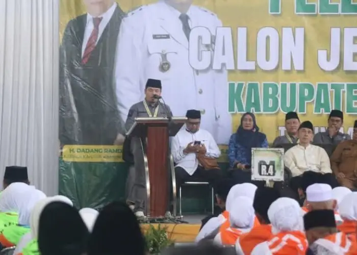Pelepasan 442 Calon Jemaah Haji Kloter 39 Asal Sukabumi: Wakil Bupati Hadir, Semangat dan Doa Mengiringi