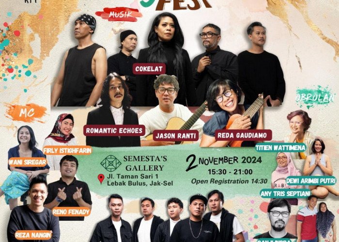 Cokelat hingga Jason Ranti Akan Guncang Djiva Fest 2024