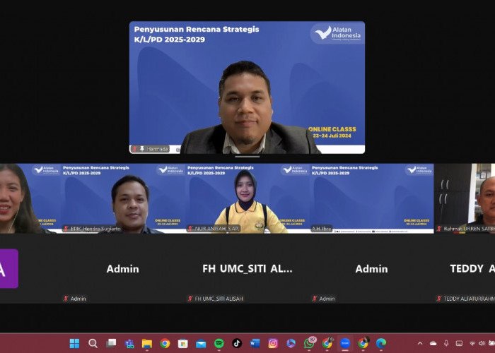 Alatan Asasta Indonesia Gelar Online Class Interaktif untuk Penyusunan RENSTRA K/L/PD