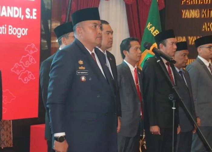 Rudy Susmanto Tegaskan Komitmen Pelayanan Publik Usai Lantik 13 Pejabat Baru Pemkab Bogor