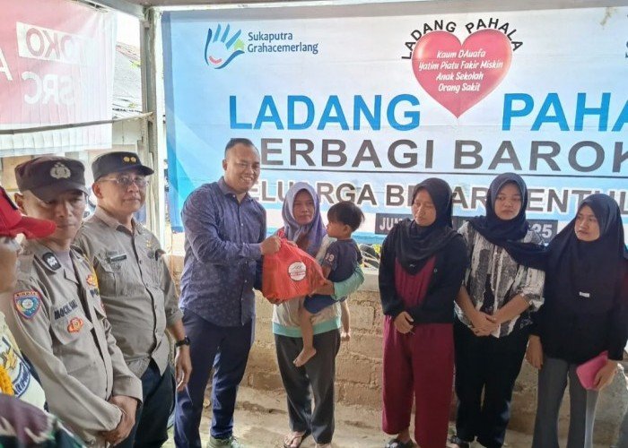Sentul City Salurkan Bantuan untuk Korban Banjir di Desa Cijayanti, Babakan Madang
