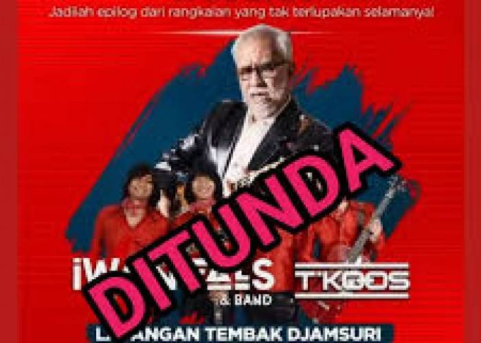 Konser Gratis Iwan Fals di Jakarta Ditunda Mendadak, Ini Penyebabnya