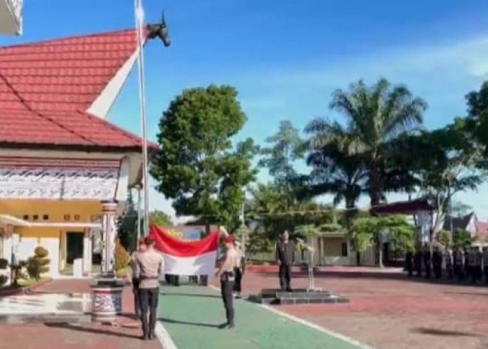 Polres Simalungun Gelar Upacara Peringati Hari Lahir Pancasila