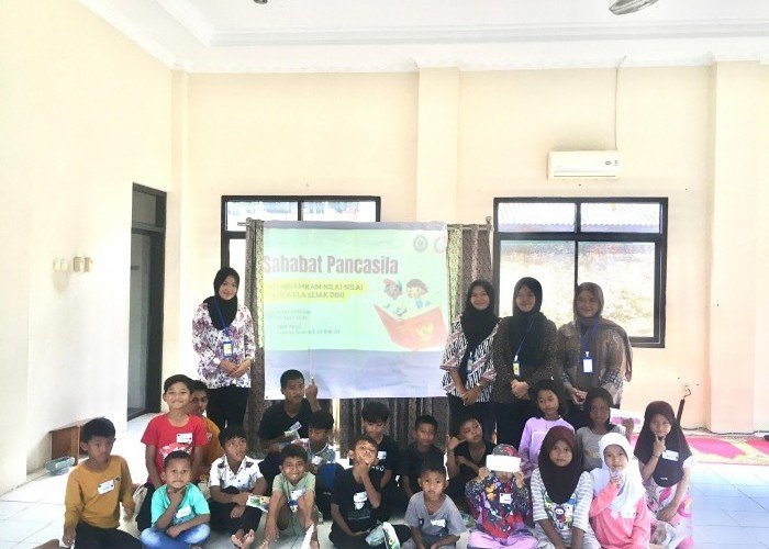 Rayakan Hari Lahir Pancasila, Mahasiswi Uniba Gelar Literasi Anak Bertema “Sahabat Pancasila”