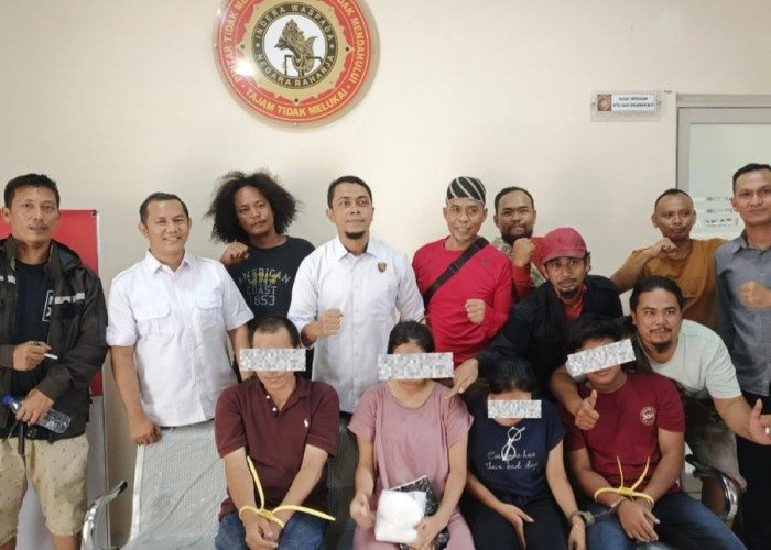 Polres Aceh Tenggara Amankan Empat Pelaku Pemasok Narkotoka Jenis Sabu