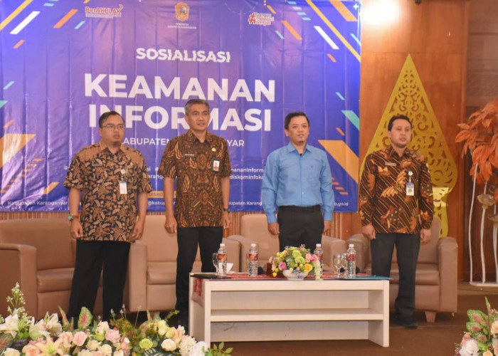 Diskominfo Kabupaten Karanganyar Menggelar Sisialusasi Informasi Keamanan Kabupaten Karanganyar