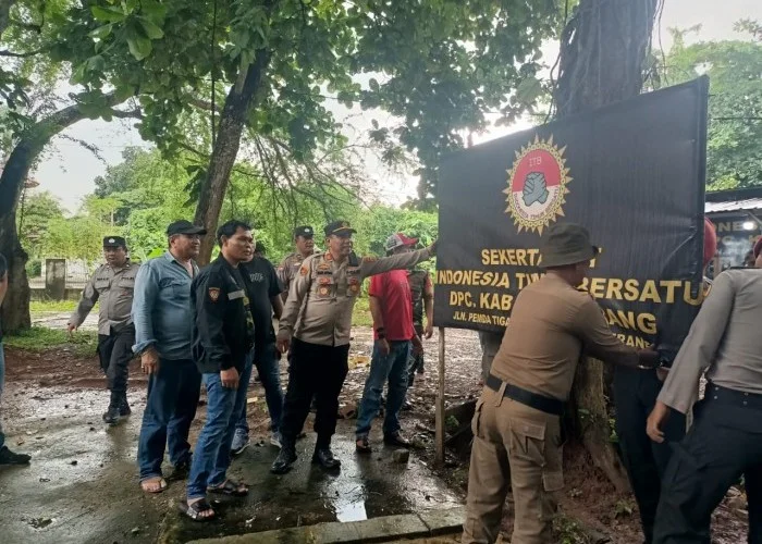 Polresta Tangerang Tindak Tegas Premanisme, Bongkar Pos Ormas di Sejumlah Titik Bersama TNI dan Pemda