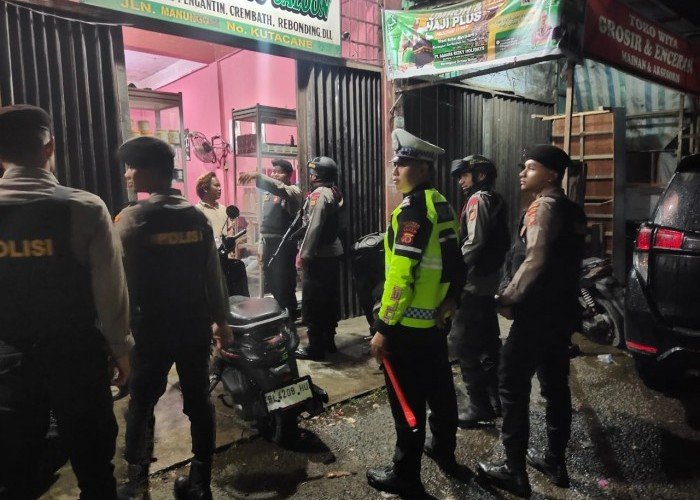 Polres Aceh Tenggara Gelar KRYD Patroli Presisi Sat Samapta Tahun 2025