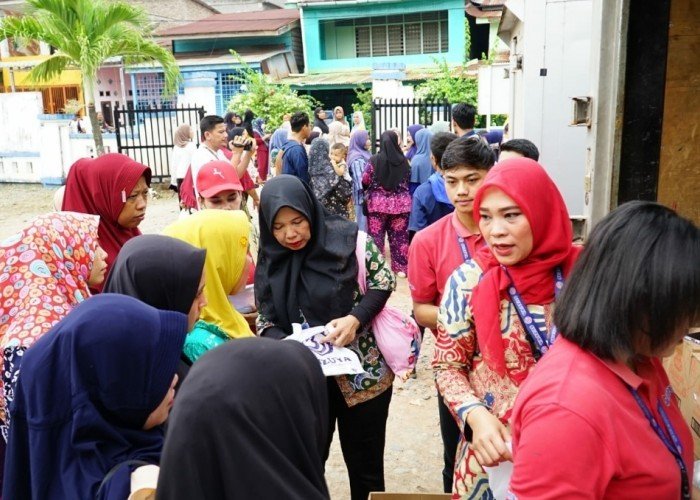 Gandeng Bulog dan Supermarket, Pemkab Labuhanbatu Gelar Pasar Murah di Panai Hilir