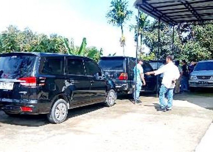 Polres Simalungun Sita Empat Unit Mobil Kasus Penggelapan