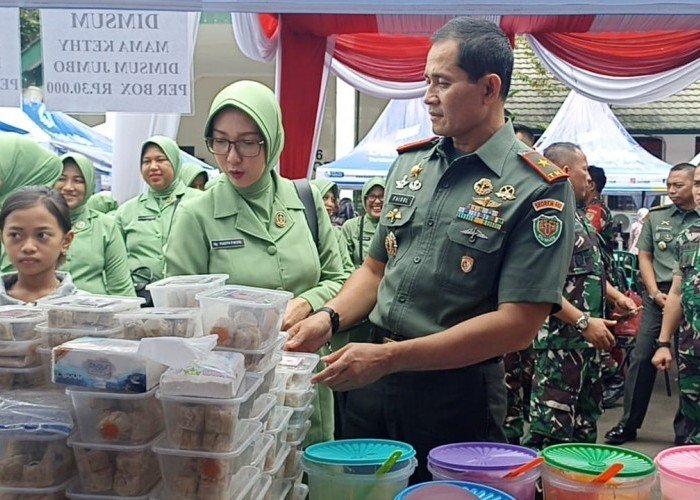 TNI Hadir di Tengah Masyarakat Menjelang Lebaran Hari Raya Idul Fitri 1446 Hijriah