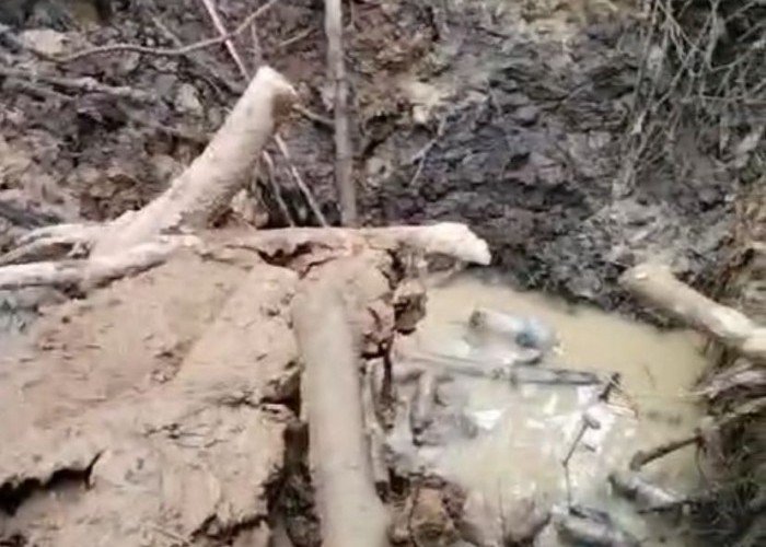 Adanya Bau Busuk Menyengat, Pekerja Tambang Emas di Huta Bargot Mandailing Natal Melapor ke Polsek Panyabungan