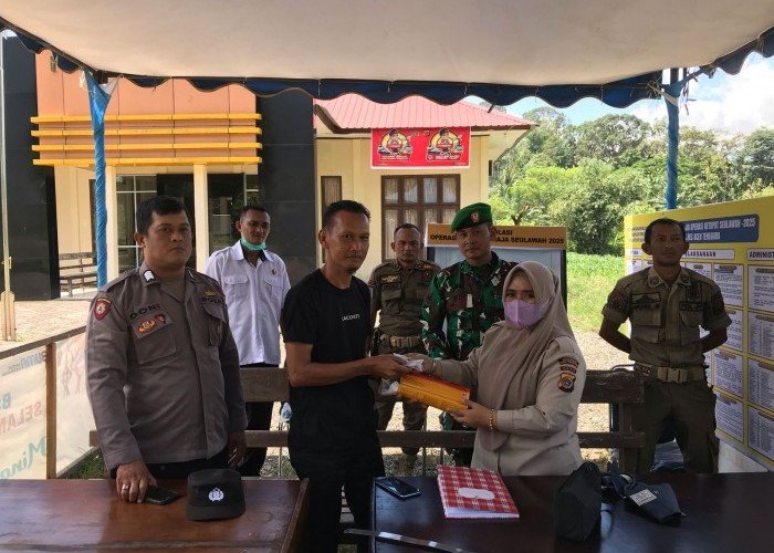 Sidokkes Polres Agara Gelar Pemeriksaan Kesehatan dan Pembagian Bekal untuk Personel Ops Ketupat Seulawah 2025