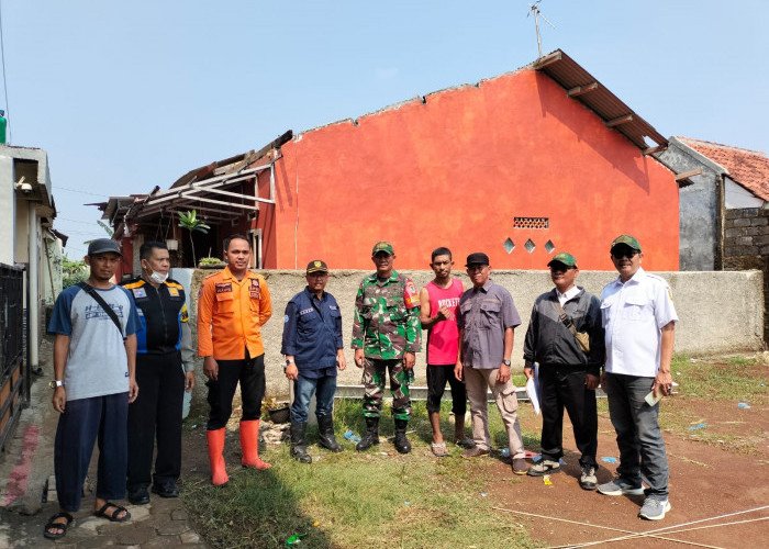 21 Rumah Korban Bencana Puting Beliung di Desa Ciapus Dapat Bantuan Rehab