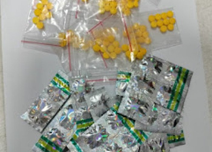 Polsek Balaraja Polresta Tangerang Amankan Seorang Pria Jual Tramadol dan Hexymer