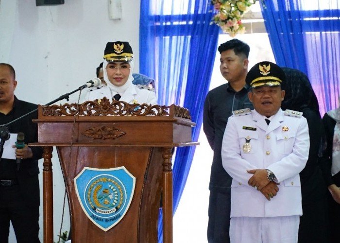 Pidato Perdana, Bupati Labuhanbatu Paparkan Visi Misi Pembangunan Kabupaten Labuhanbatu 