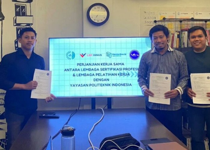 Tingkatkan Kompetensi, Yayasan Politeknik Indonesia Jalin Kerjasama Strategis