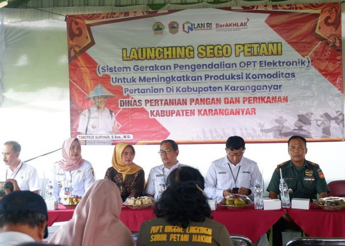 Dispertan Meluncurkan Aplikasi Sistem Gerakan Pengendalian Organisme Pengganggu Tanaman OPT 