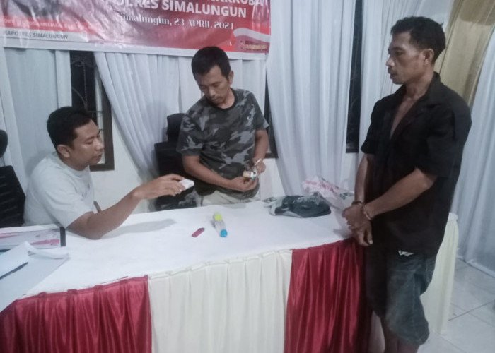 Tim Satuan Narkoba Polres Simalungun Berhasil Tangkap Pelaku Penyalahgunaan Narkoba
