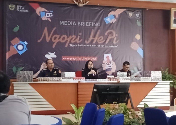 Bea Cukai Surakarta Menyelenggarakan Media Briefing Ngopi HePi