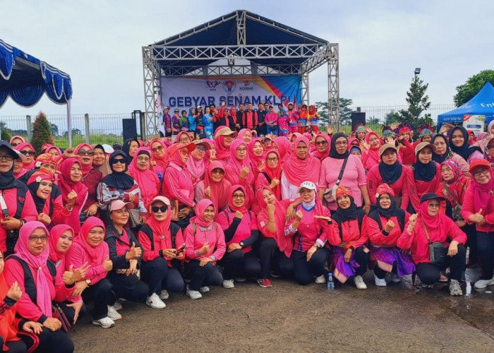 Gebyar Senam KLPI Kabupaten Bogor Berlangsung Meriah