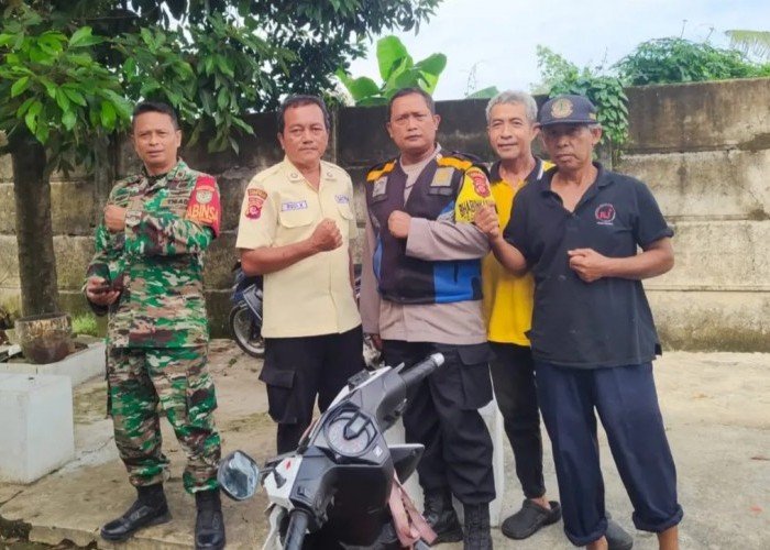Bhabinkamtibmas dan Babinsa Desa Pasir Jambu Sambangi Warga untuk Ciptakan Kondusivitas Wilayah