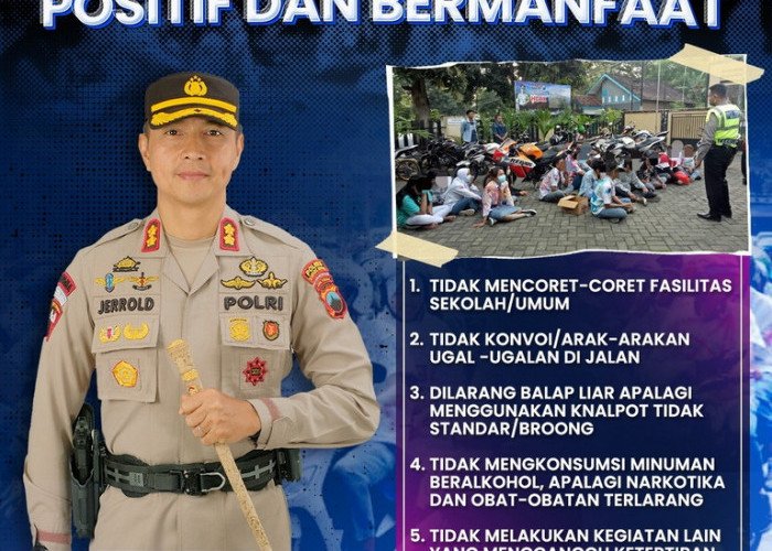 Himbauan Kapolres Karanganyar Kepada Murid SMA/SMK dan Madrasah Aliyah yang Menerima Pengumuman Kelulusan