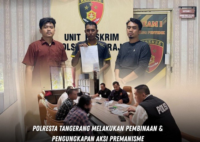 Polresta Tangerang Amankan 30 Orang Pelaku Premanisme dan Pungli, 8 Tersangka Ditahan
