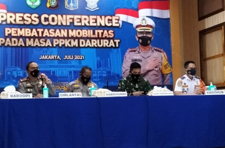 Direktorat Lalu Lintas Polda Metro Jaya Tambah Titik Penyekatan Menjadi 100 Lokasi