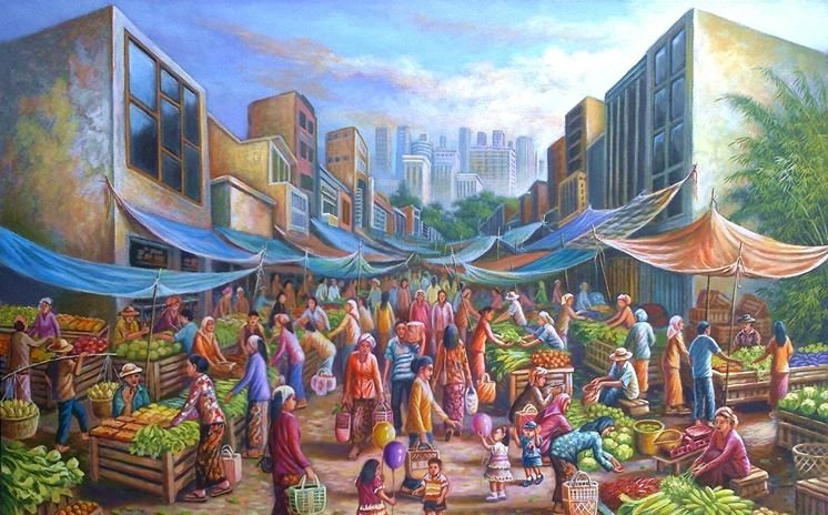 Tentang Pasar Yang Mengisi Pagi Hariku