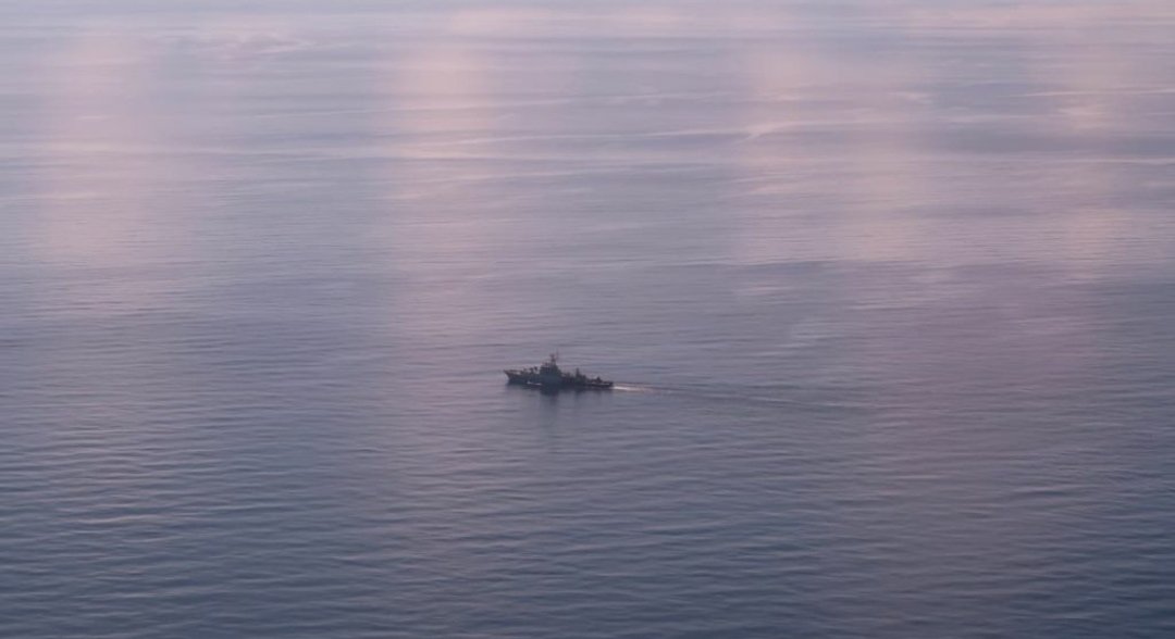 Terbang di atas Laut Natuna Utara, Pangkoarmada I memastikan 4 Kapal Perang RI ada disana