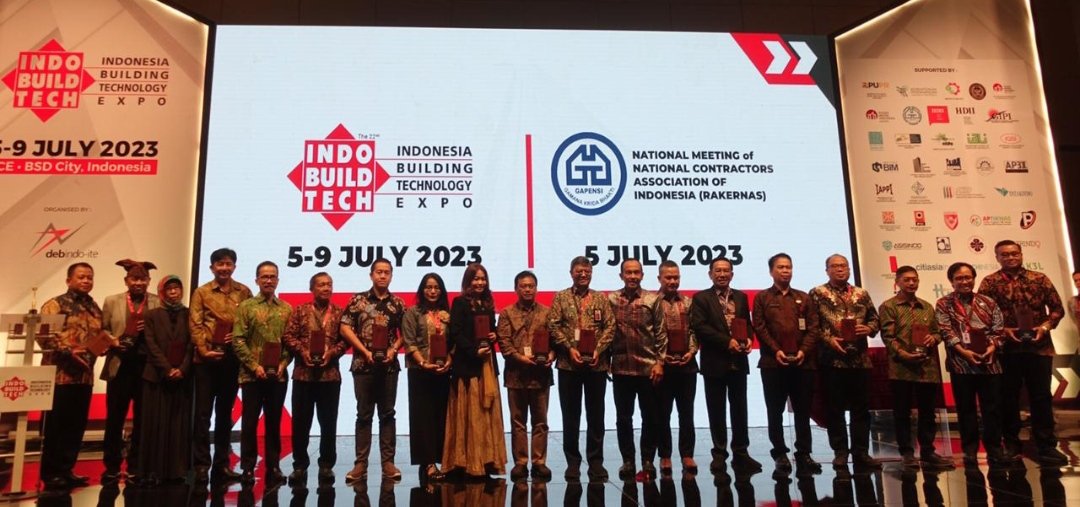 APTIKNAS Kembali Ikut Sukseskan IndoBuildTech Expo 2023