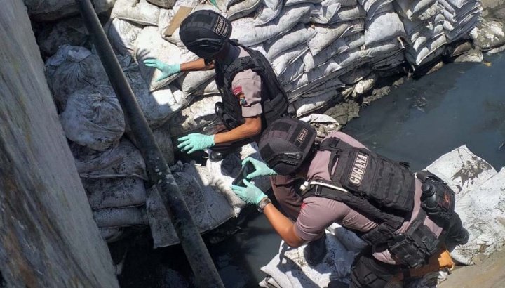 Diduga Mirip Granat, Tim Jinak Bom Polda Jatim Datang ke TKP