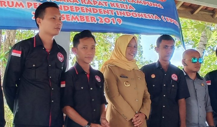 Satukan Persepsi, Rakerda FPII Setwil Lampung di Hotel Ombak Indah Pesisir Barat