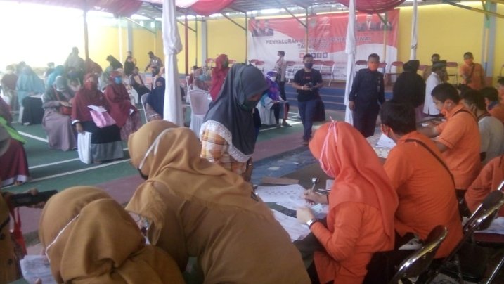 Mensos Juliari P Batubara : Kabupaten Tanggerang Paling Banyak Jumlah Penerima BST